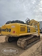 Used Komatsu in yard